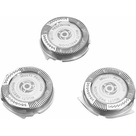 3pcs tête de Rechange pour rasoirs for Philips série 5000, Lames de Rasoir Têtes de Rasage pour Barbe de Rechange pour Rasoir de sériesSH50 S5420S5211S5230S5079 S6630 (1/5)