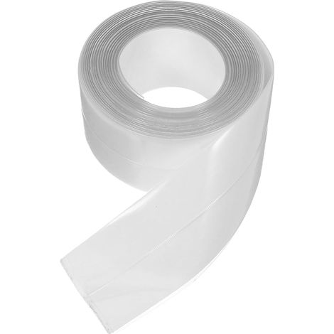 Ruban adhésif transparent en PVC de 38 cm de large flexible (1/5)