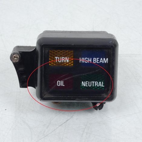 [PRODUIT D'OCCASION] Bloc témoins lumineux origine pour moto Yamaha 350 RDLC 1986 à (1/3)