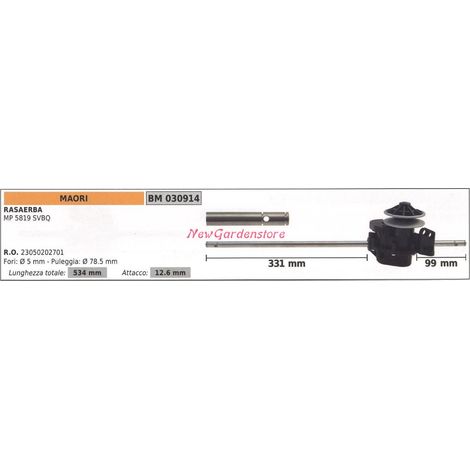 Trazione semovenza MAORI rasaerba tosaerba tagliaerba MP 5819 SVBQ 030914