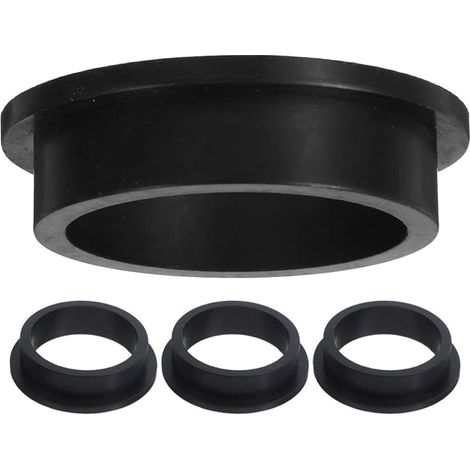 Joint Torique en Silicone en L Lot de 4 pour Pompe Piscine Filtre à Sable, Remplacement du Joint de Pompe de Filtration, Compatible Tuyaux Piscine, Étanchéité Efficace