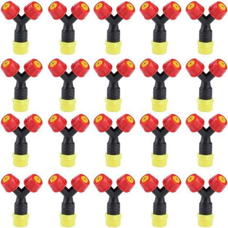 20pcs G1 / 2in Jardin Lawn Water Spray Head Landscaping Buzzle Spray Buse Outils d'irrigation (1/5)