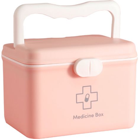 1 Boîte de rangement, compartiments réglables, verrouillage sécurité, médicaments outils, maison voiture camping bureau (1/5)
