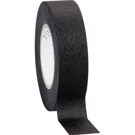 Coroplast 16781 nastro adesivo tessuto nero 19 mm x 10 m (1/2)
