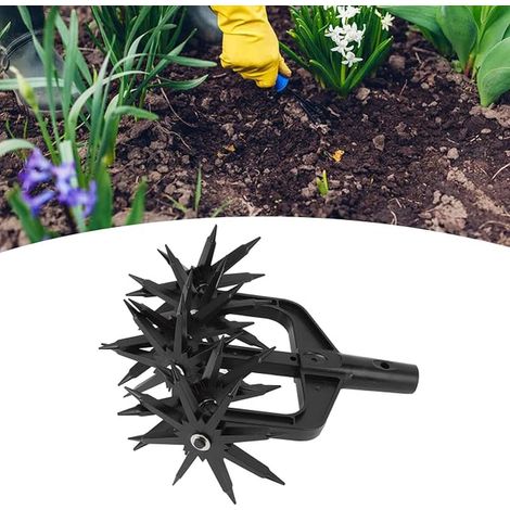 Motoculteur en étoile, Griffe de Jardin, Outils de Jardin, Motoculteur, Outil de Jardin, Cultivateur, Scarificateur ventilé, Motoculteur (1/4)