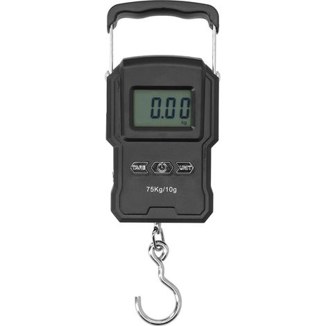 Tragbare elektronische Waage 75 kg mit Maßband - Kompakte digitale Badezimmerwaage (1/5)