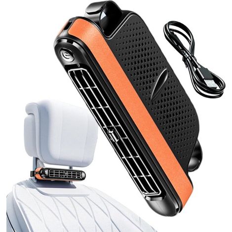 Ventilador de coche para el asiento trasero，ventilador de coche para el asiento trasero，ventilador de coche para pasajeros (1/5)