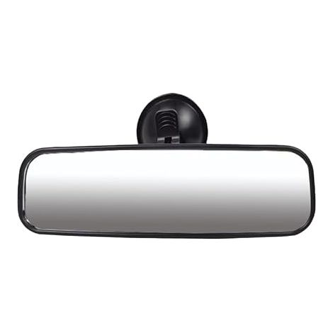 Rétroviseur conduite accompagnée,Retroviseur Int intérieur universel à ventouse, retro interieur voiture antidérapant, miroir voiture grand angle 210 x 50 mm pour apprentis conducteurs et instructeurs (1/5)