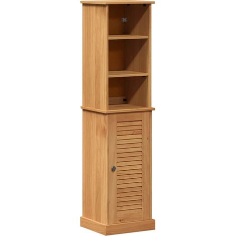 Maison Exclusive - Badezimmermöbel-Set mit Regal VIGO 2 pcs Braun