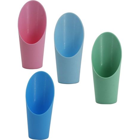 4 Pcs Charnue Plante Sol Pelle En Plastique Spade Pelle Seau Scoop Culture En Pot Cylindre Coloré Sol Pelle Succulent Plantation Coupe Empotage -grand (1/4)
