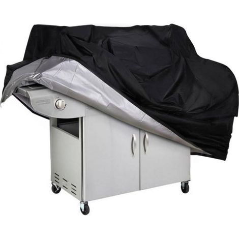 Grillabdeckung – 170 x 117 x 62 cm – Wasserdicht, UV-beständig, wetterfest – Für Gas-, Holzkohle- und Elektrogrills – 1 Stück (1/5)