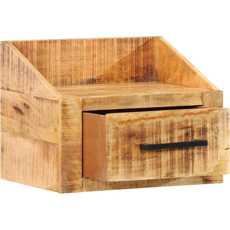 Cabinet de chevet，Table de chevet，Table de nuit avec tiroir Marron 40 x 30 x 30 cm CFW897191 (1/5)