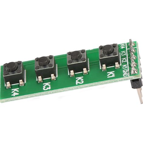 Universelle 4-Tasten-Drucktaster-Schaltermodul-Tastaturplatine (1/5)