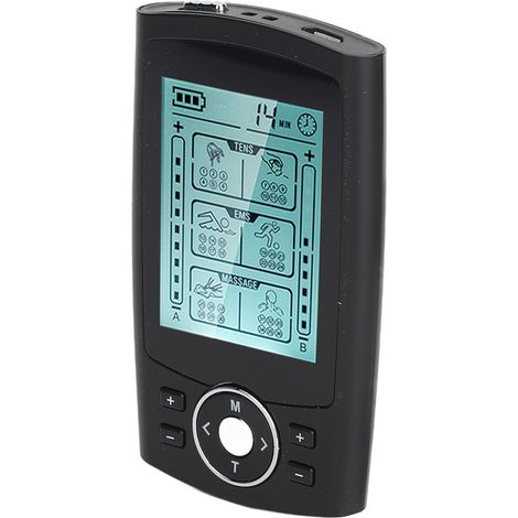 Stimulateur électronique TENS à double canal, 36 modes et 20 niveaux d'intensité, appareil de massage par impulsions pour la nuque et les épaules (1/5)