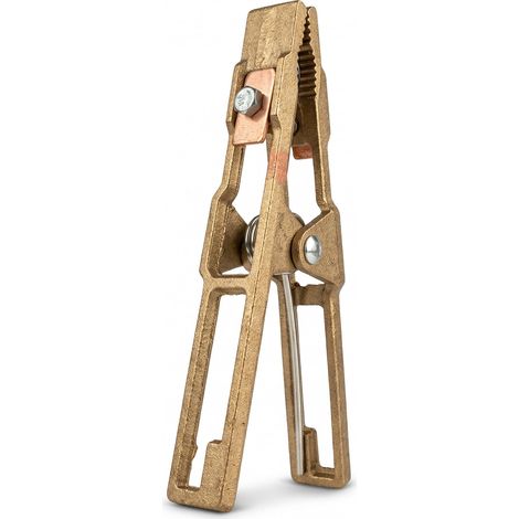 Pince de soudure, masse en laiton 200 A (1/2)