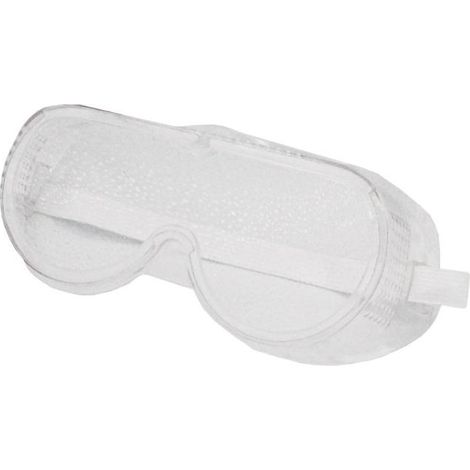 STANFORD gafa proteccion plastico c/poros , Gafas de protección de plástico Stanford Longitud del elástico ajustable en 4 posiciones diferentes Con poros Transparente (1/5)
