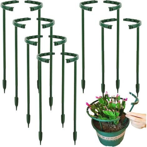 12treillis pour plantes grimpantes -Facile à utiliser -Convient aux plantes, aux fleurs et aux légumes (1/5)