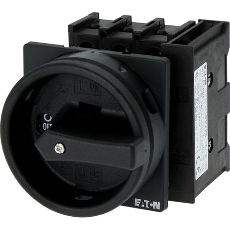 Eaton P1-25/EA/SVB-SW/HI11 Wartungsschalter für Frontbefestigung, verriegelbar 690 V Schwarz 1 St. (1/5)