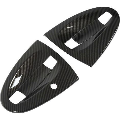 4-teiliges Set Türgriffmuldenabdeckungen im Carbonfaser-Stil als Ersatz für Smart Fortwo W451 2 (1/5)