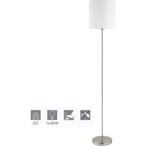 Eglo Piantana Pasteri - Bianco - Ø 28 x 157,5 cm (1/5)