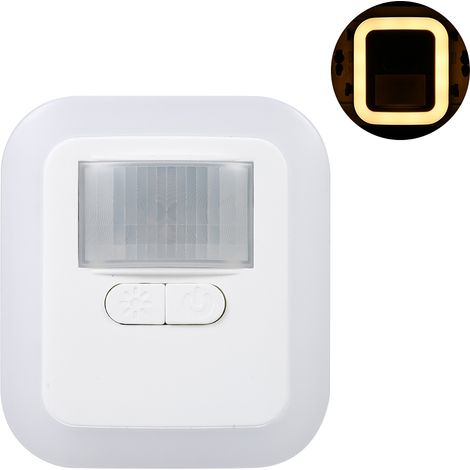 Veilleuse murale LED à détecteur de mouvement, avec luminosité et durée d'éclairage réglables (30 s/60 s/90 s/120 s), pour salon, chambre, escaliers, AC110-240V (1/5)