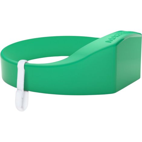 Portabotellas magnético para gimnasio, color verde, capacidad de 2 kg