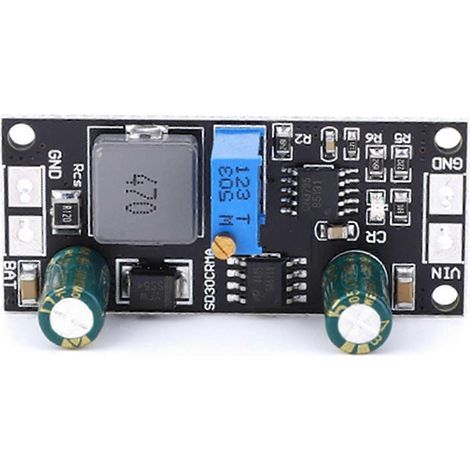Contrôleur de panneau solaire MPPT 1A 12V, module de chargeur de batterie lithium-ion LiFePO4, qualité supérieure WHBYV (1/4)