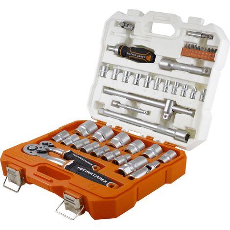 Coffret de serrage 1/4" 46 pièces (1/5)