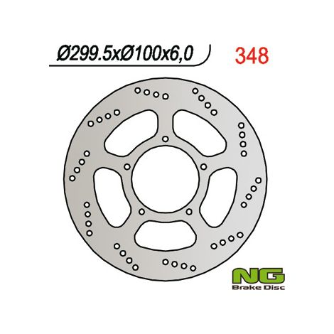 Disco de freno delantero Suzuki VL 1500 LC de 299 mm, acero de alto carbono