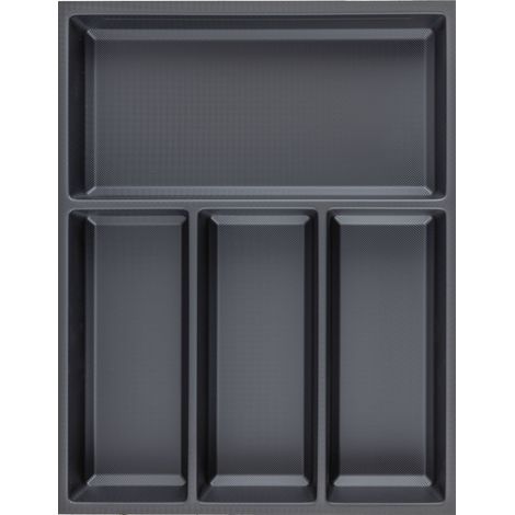 Agoform Besteck Organizer Sky Besteckeinsatz 370x53x473 Kunststoff schwarz (1/4)