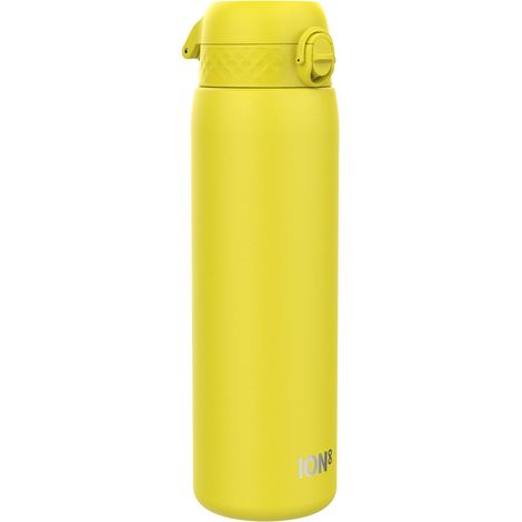 Gourde Isotherme 1 Litre, 920 ml, Anti-Fuite, Facile à Ouvrir, Verrouillage Sécurisé, Lavable au Lave-Vaisselle, Acier Inoxydable, Isolation Sous Vide, Idéale pour le Sport et le Yoga, Jaune (1/5)