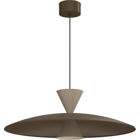 Suspension décorative sablier brun et beige 1x GX53 15W Mistic Luminex (1/5)