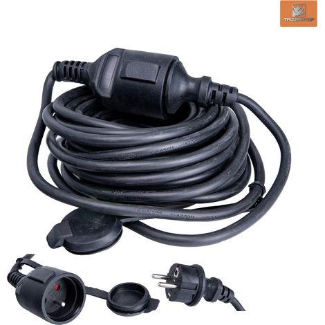 Baustellen-Verlängerungskabel 20 m IP44 (10)