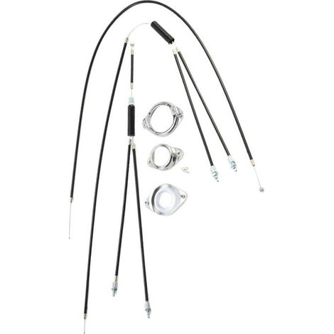 Kit Frein Gyro BMX Complet Avant et Arrière Rotor Supérieur et Inférieur, Câbles de Frein VTT BMX Set Intégral (1/5)