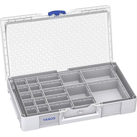 [NEUWERTIG] B-Ware Tanos Transportkiste Organizer Aufbewahrungsbox Systainer Iii Abs Lichtgrau