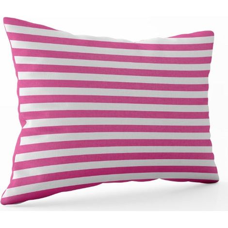 WD LifeStyle Cuscino Gonfiabile con Federa 35 x 25 Cm in Microfibra Rosa