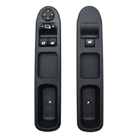 QORVA-Interrupteur de lève-vitre électrique 6 broches 6490HQ 6554HJ pour Peugeot 207 et Citroën C3 (207) (côté passager et conducteur) XXW (1/4)