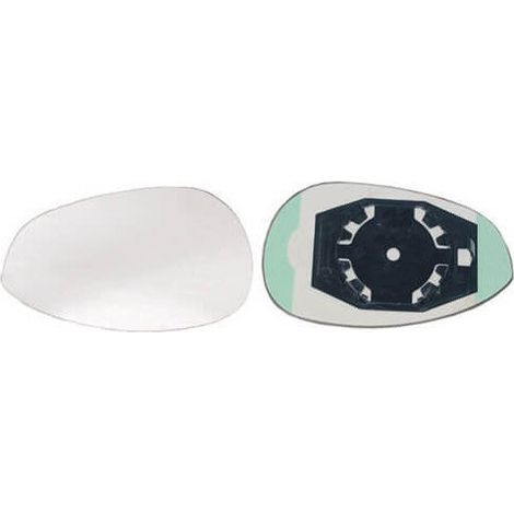 Verre de rétroviseur gauche Fiat 500 depuis 2007