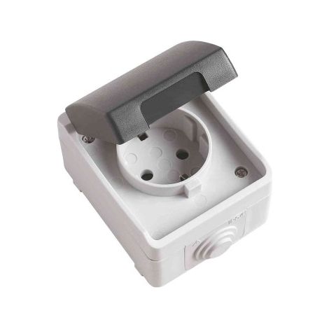 BASE ESTANCA IP54 3600 GRIS (S) - AMIG
