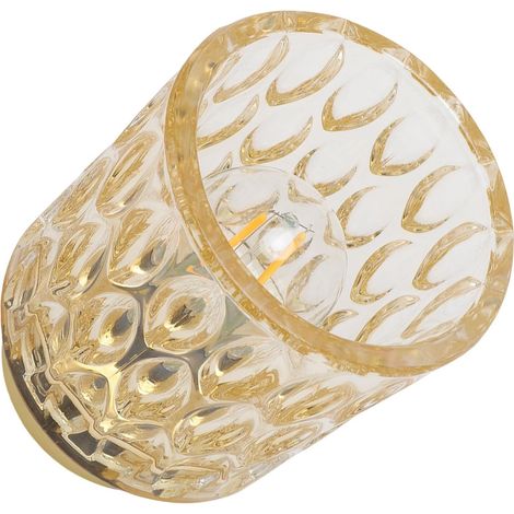 FTVOGUE Petite Lampe de Table à Piles avec Ampoule LED (1/5)