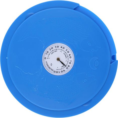 Éviteur d'humidité pour guitare acoustique anti-séchage, avec hygromètre, bleu, pour ouïe de caisse (1/5)