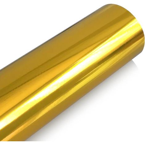 Pellicola adesiva cromata oro per car wrapping Misura - 152cm x 300cm (1/5)