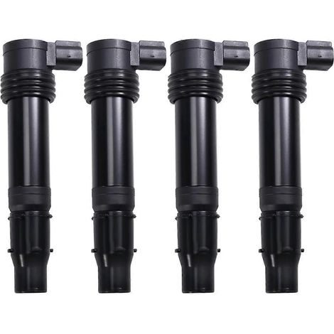 Bobines d'allumage pour moto KAWASAKI NINJA ZX-6RR 2003-06 - Noires (4 pièces) (1/5)