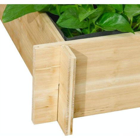Jardinière à paroi grillagée, bac surélevé polyvalent, carré potager stable, pot décoratif esthétique pour plantes. (1/5)