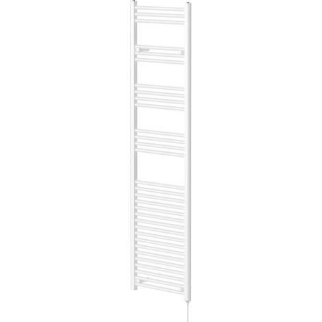 Pizarro White 1800mm x 500mm Straight Electric Heated Towel Rail (1/5)