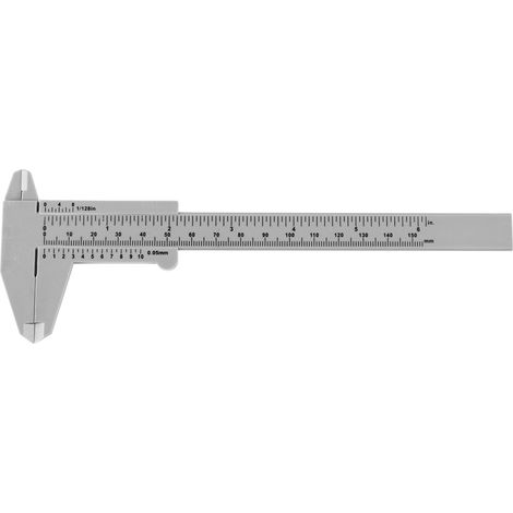 Règle de mesure micropigmentation 150mm en plastique pour tatouage sourcils permanent, outil micrométrique de précision (1/5)