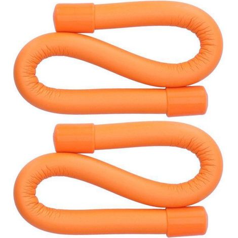 Anneaux de poids de yoga élastiques, réglables et durables, unisexes, pour le sport et la course à pied (oranges, 340 g x 2) Femeo (1/5)