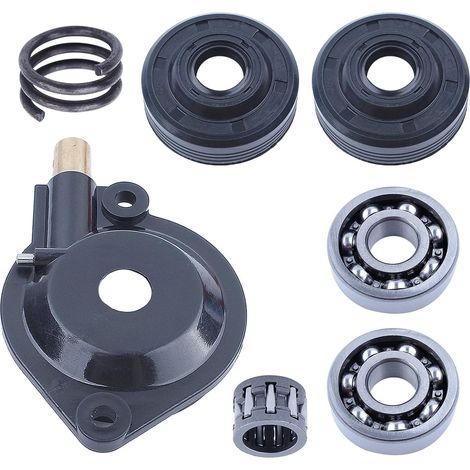 Kit de palier de vilebrequin, joint d'huile, pompe, roue vis sans fin pour Husqvarna 235 236 240 236E 240E, Palier de vilebrequin, Joint d'huile, Pompe à huile, Roue vis sans fin, Roulement à aiguille (1/5)