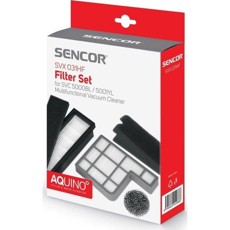 Filtro HEPA sencor SVX 031HF blanco reutilizable eficaz