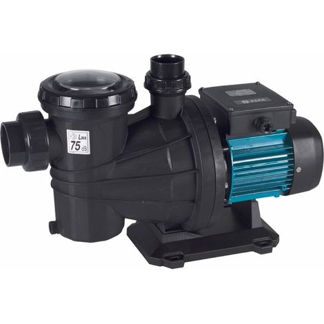 Espa – Pompe piscine 1 CV – Débit 18 m³/h – Aspiration large – Préfiltre grande capacité – Compatible eau salée – Silencieuse
